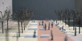 UC Berkeley Campanile Way - model - section